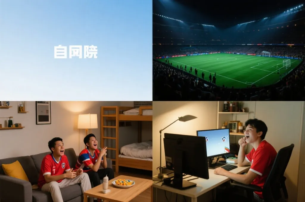 亚洲观众分时段观赛与作息管理场景图